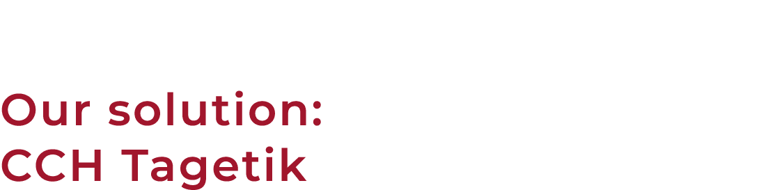Our solution: CCH Tagetik