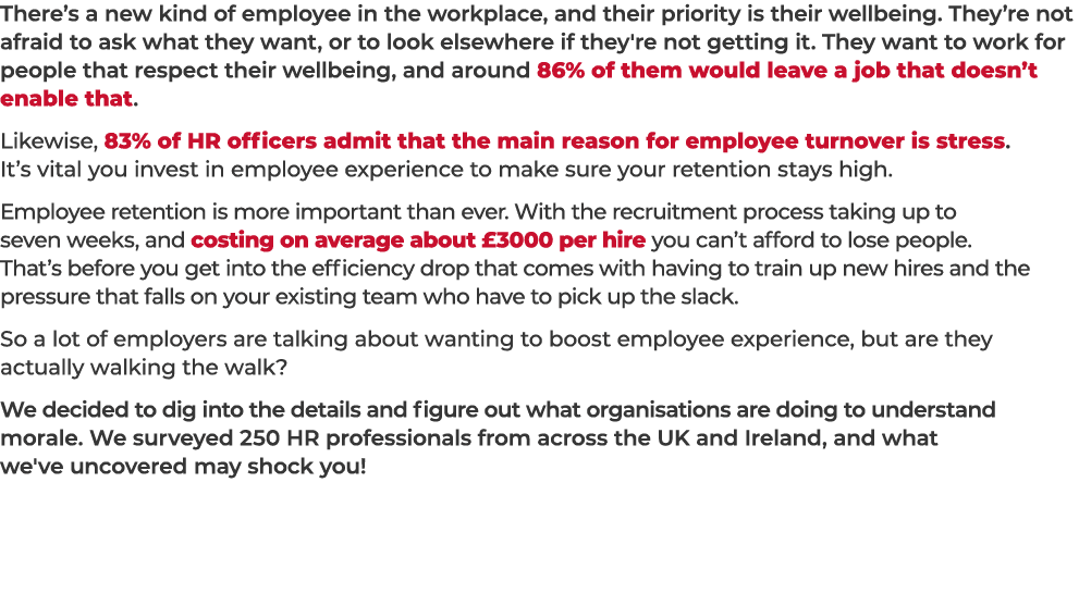 There’s a new kind of employee in the workplace, and their priority is their wellbeing. They’re not afraid to ask wha...