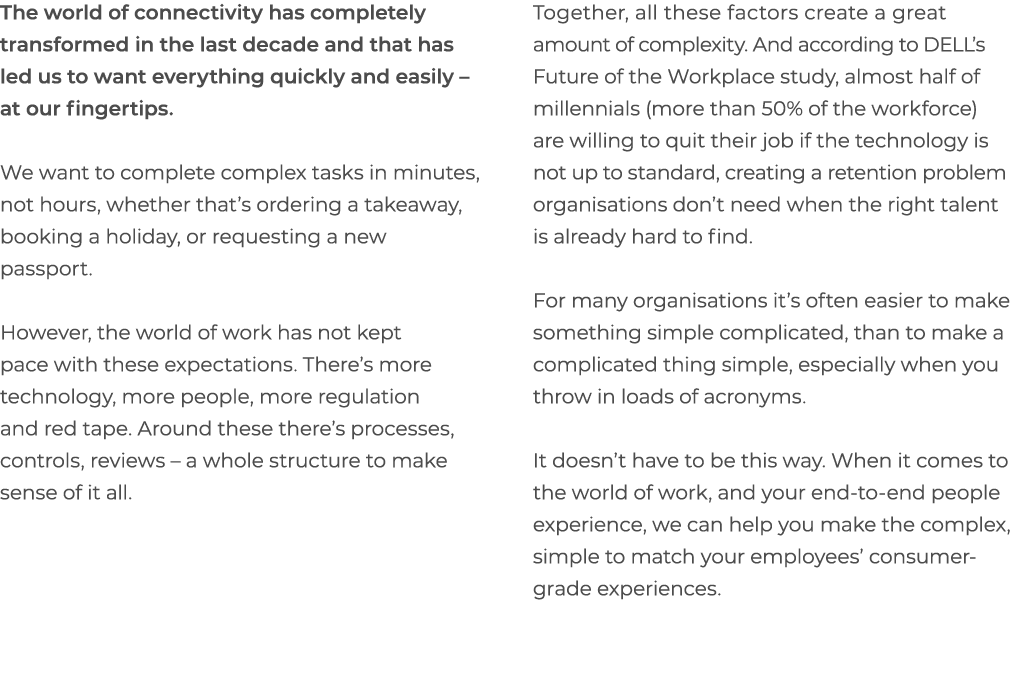 The world of connectivity has completely transformed in the last decade and that has led us to want everything quickl...