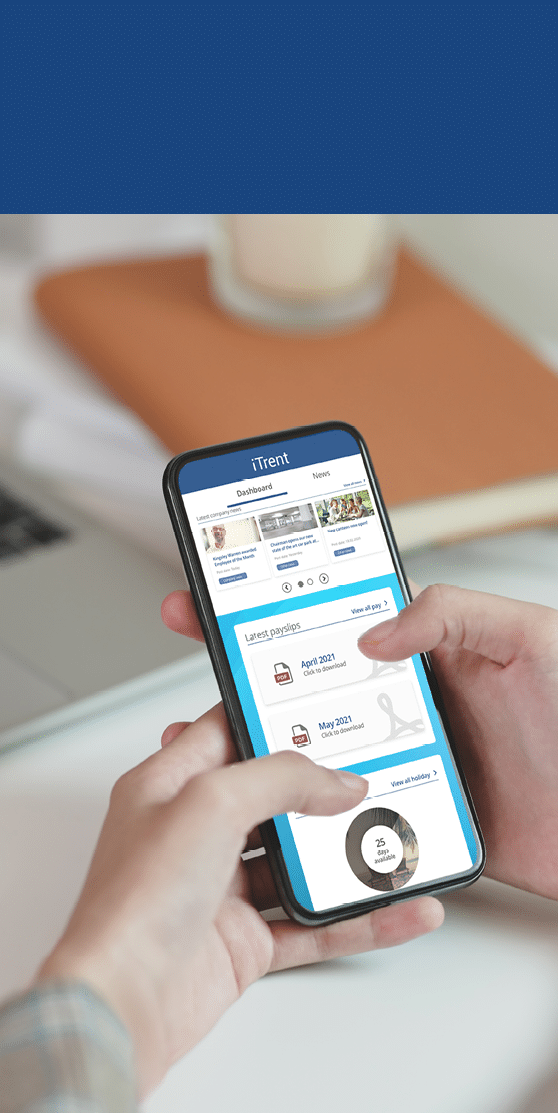 Close-up view of businesswoman searching for important information on smartphone for her current project 