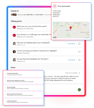 Screenshot to demonstrate recruitment module in People First platform