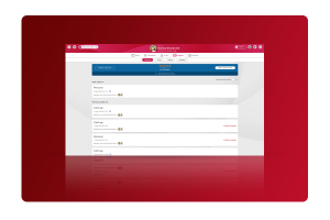 People First check-in functionality, showing effectively training teams.