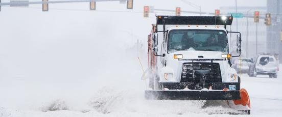 Snow plough