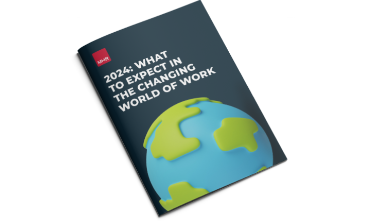 the world of work 2024 predictions guide front cover