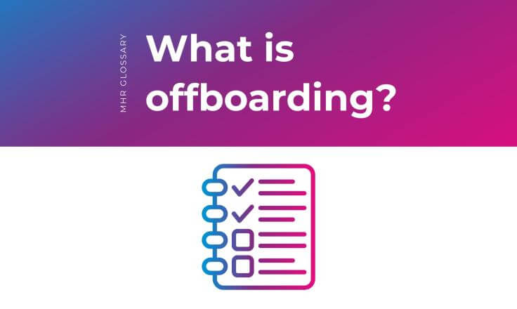 what is offboarding? with a checklist icon.