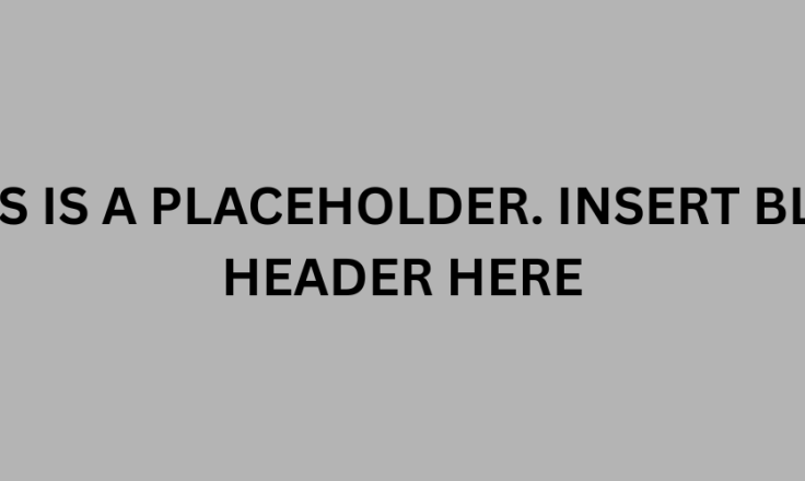 Blog header