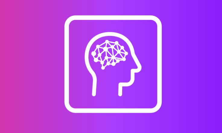 a brain and person icon