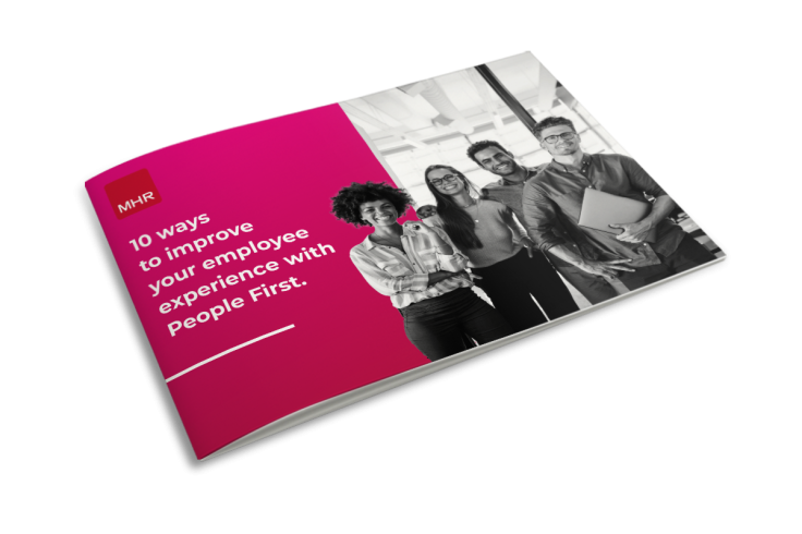 10 ways to improve your employee experience with people first, front cover