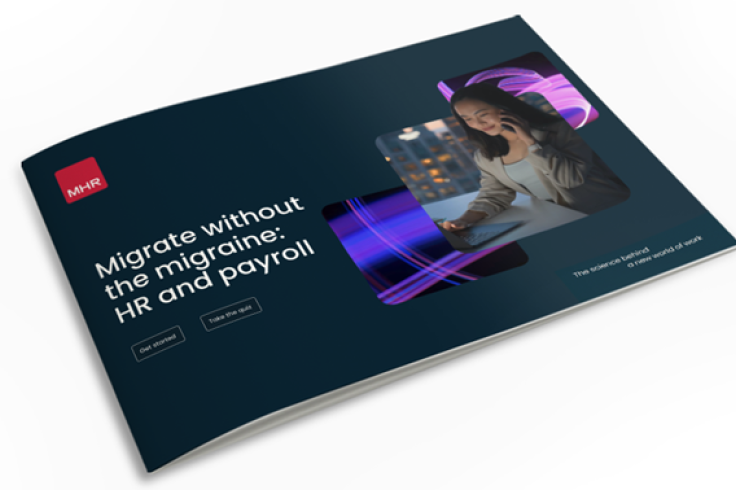 A mock-up of the migrate without the migration HR and payroll guide