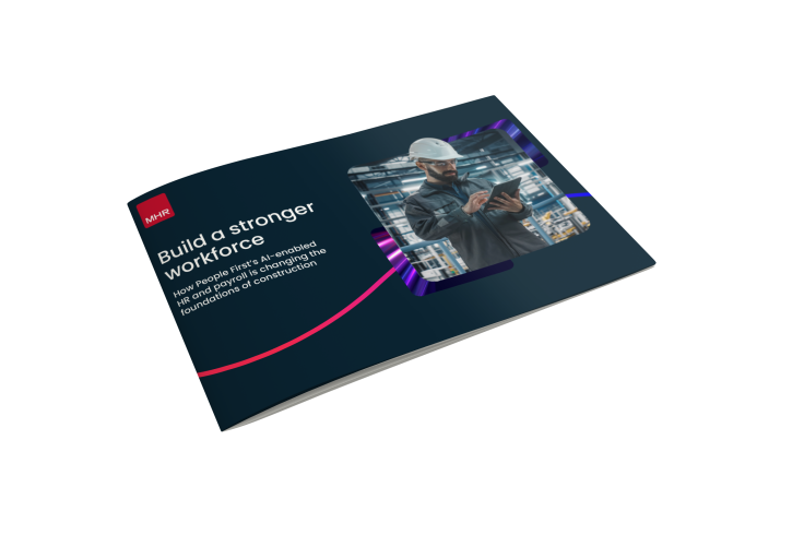 Mockup of the brochure