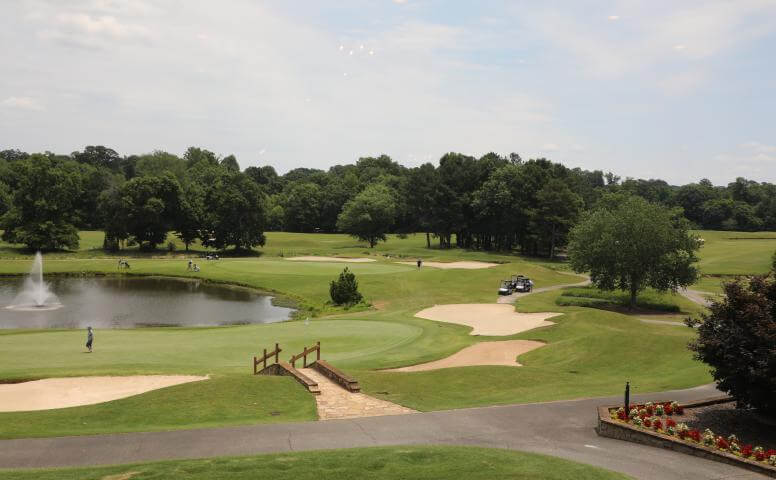 Picture of golf course