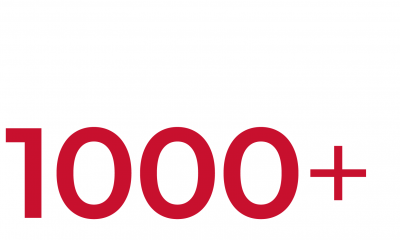 1000+ number of customers