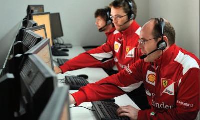 Neil Martin, pictured during his time as Head of Strategy at the Ferrari Formula 1 team