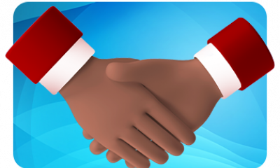 Two hands shaking showing an agreement has been made, similar to our professional services we agree with organisations the best way forward with their projects. 