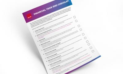 Mockup of the MHR Finance Year End Checklist