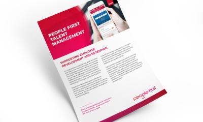 Front cover of People First Talent Management solution sheet