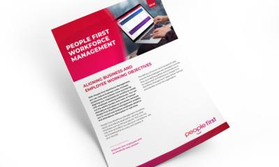 Front cover of the People First Workforce Management Solution Sheet