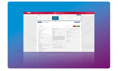 People First recruitment platform showing an potential employee profile and the automated processes.