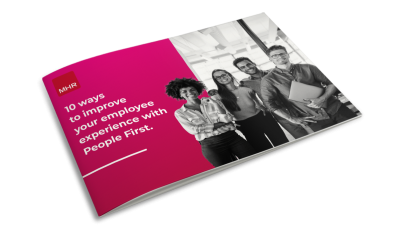 10 ways to improve your employee experience with people first, front cover