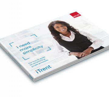 Mock up of iTrent Streamline People Processes Guide