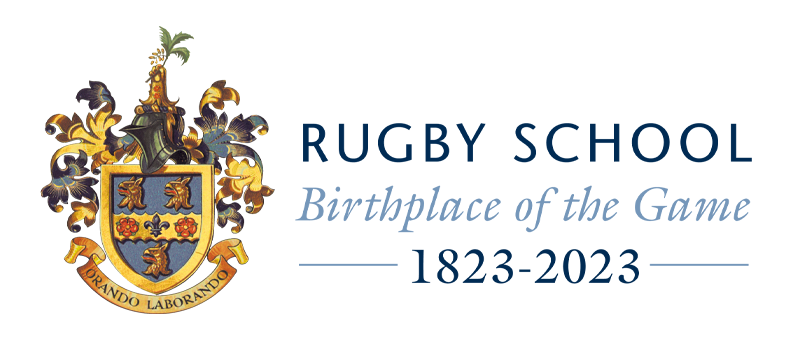 Logo of Rugby School, who MHR are sponsoring