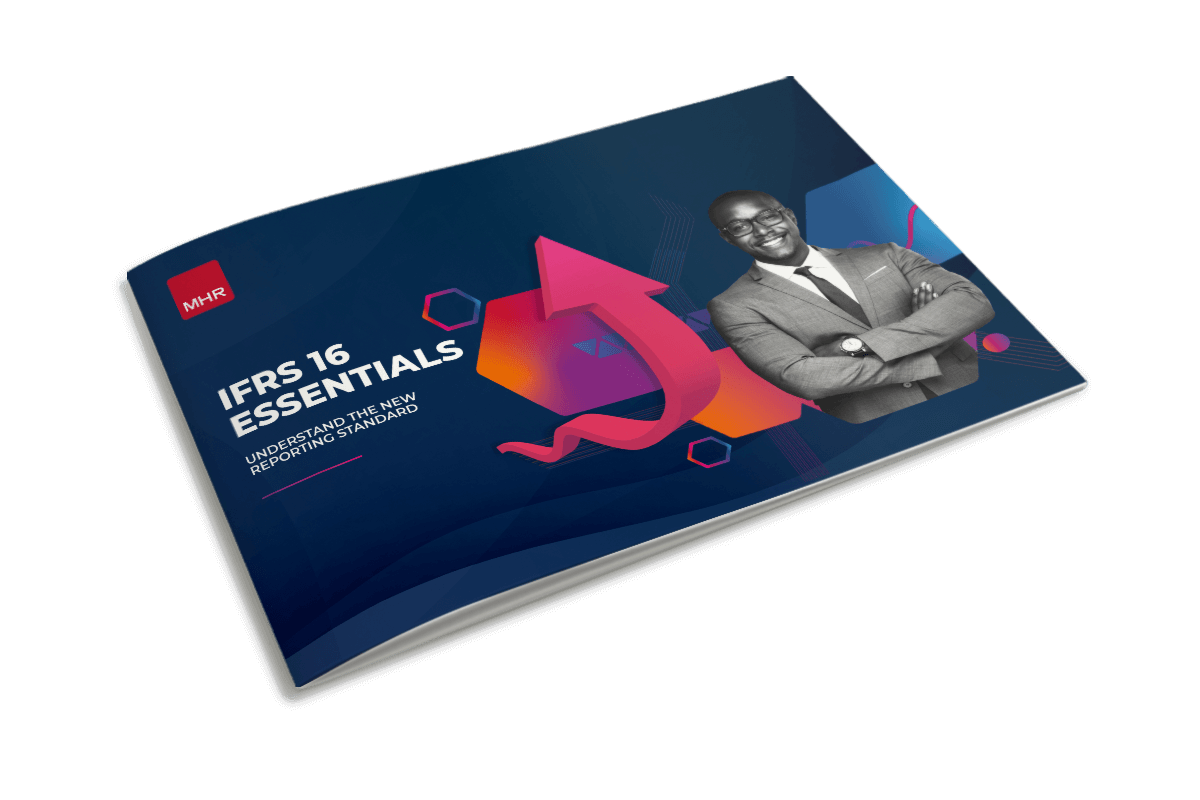 IFRS 16 Essentials guide, showing analytics. 
