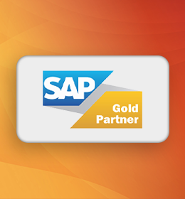 SAP, Gold Partner logo.