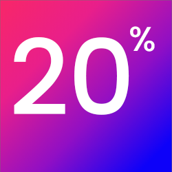 20%