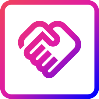 Illustration depicting a handshake