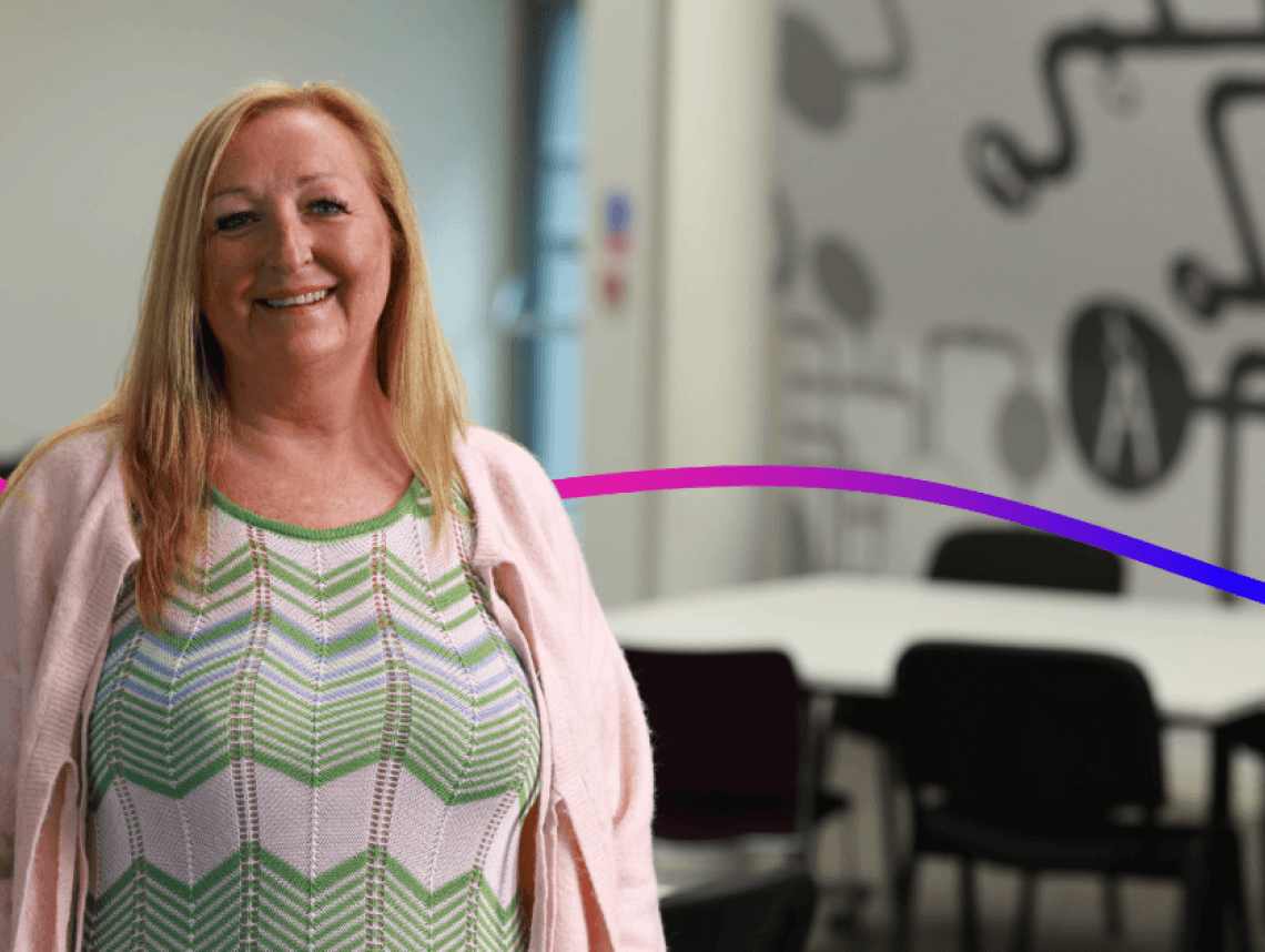 Heather Jones of Dumfries and Galloway College