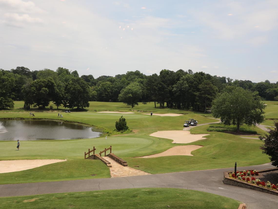Picture of golf course