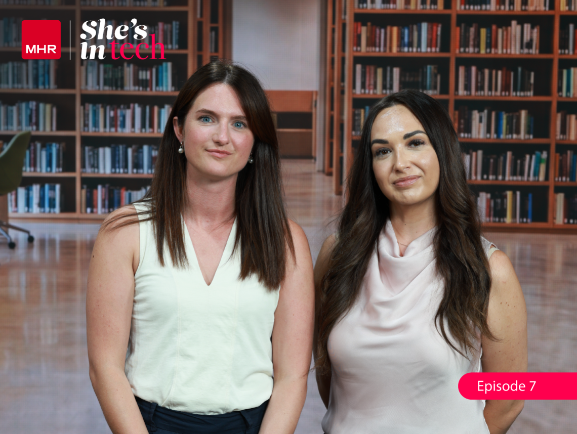 Rosie North and Natasha Begdeli smile at the camera.