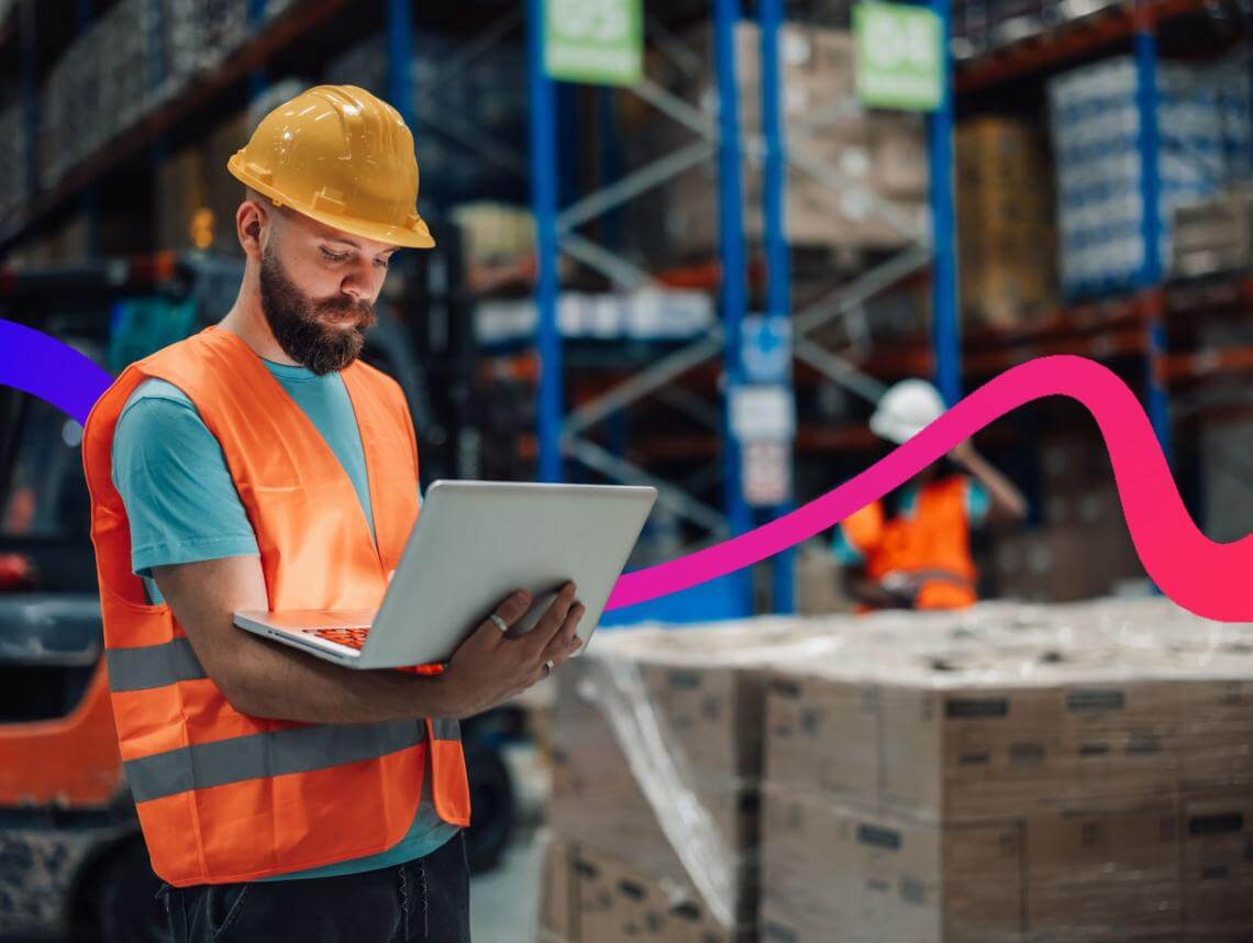 employee in a warehouse
