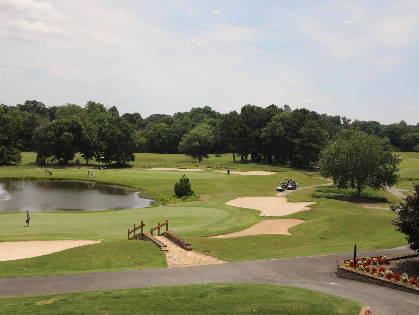 Picture of golf course