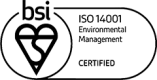 BSI ISO 14001 logo