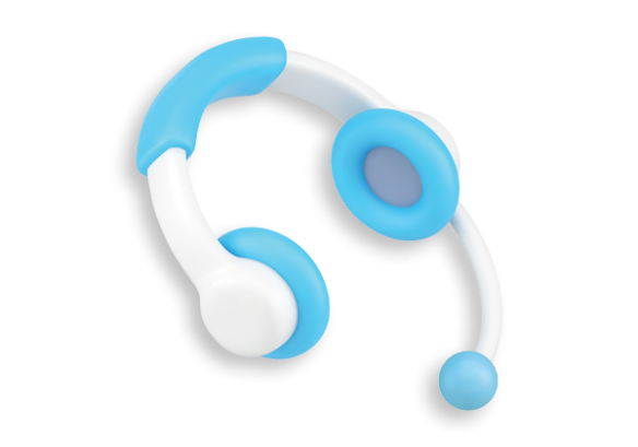 A headset representing MHR's Virtual service partner for data consultancy.