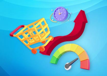Retail trolley and graph