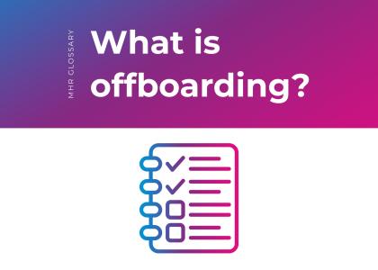 what is offboarding? with a checklist icon.