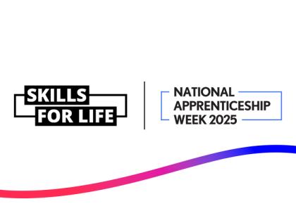 Image with National Apprenticeship Week 2025 logo 