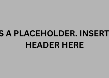 Blog header