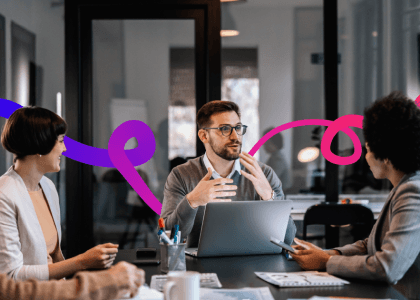 colleagues in a meeting
