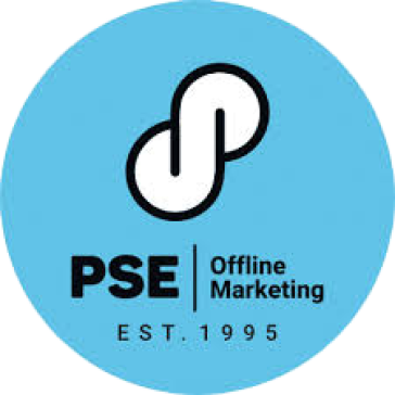PSE offline marketing logo.