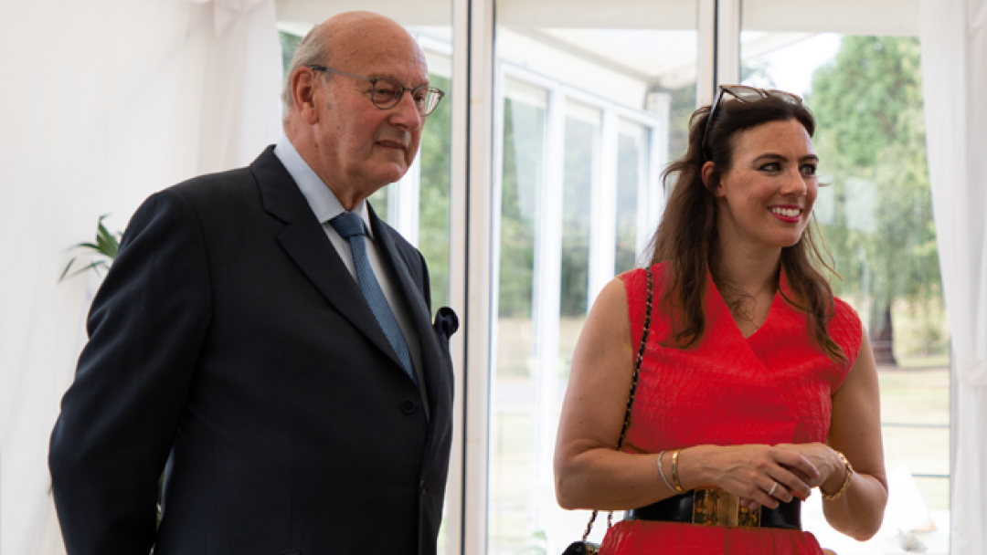 John Mills and Jessica Mills, chairman at MHR.