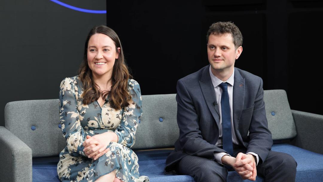 MHR Show guests Ian MacKinnon and Coleen Broderick 