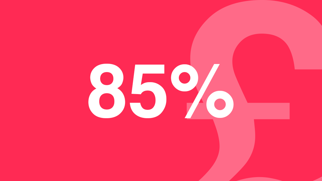 85%