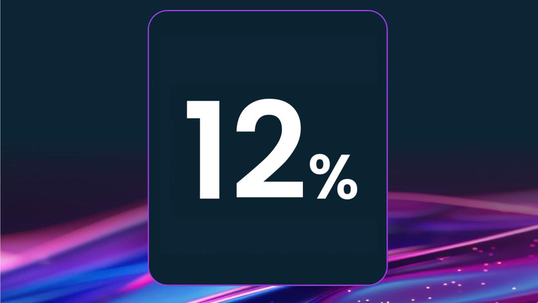 visual representation of 12%