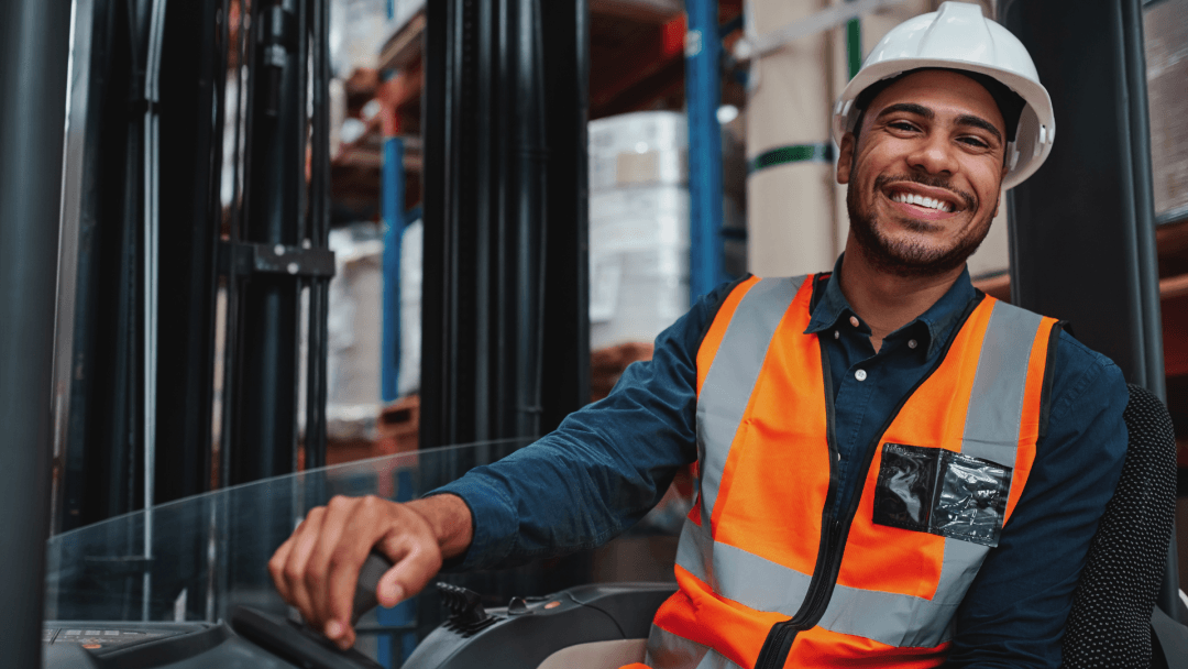 forklift truck driver