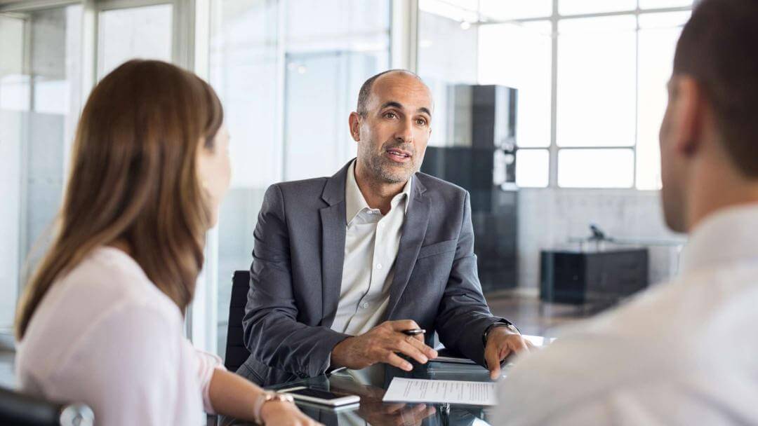 people in a meeting