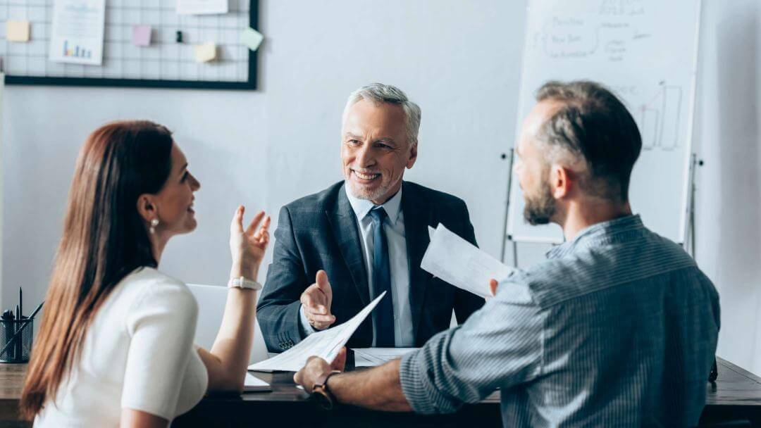 people in a meeting