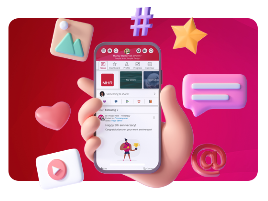 Mobile phone showing the People First platforms homepage.